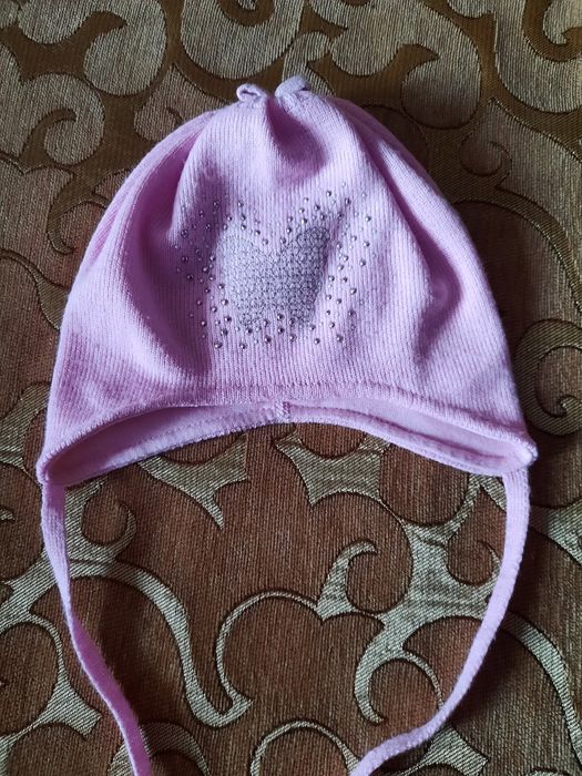 Шапочка для дівчинки, весна-осінь