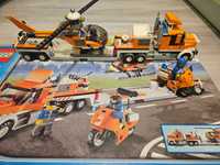 LEGO City 7686 laweta do transportu helikoptera + motor