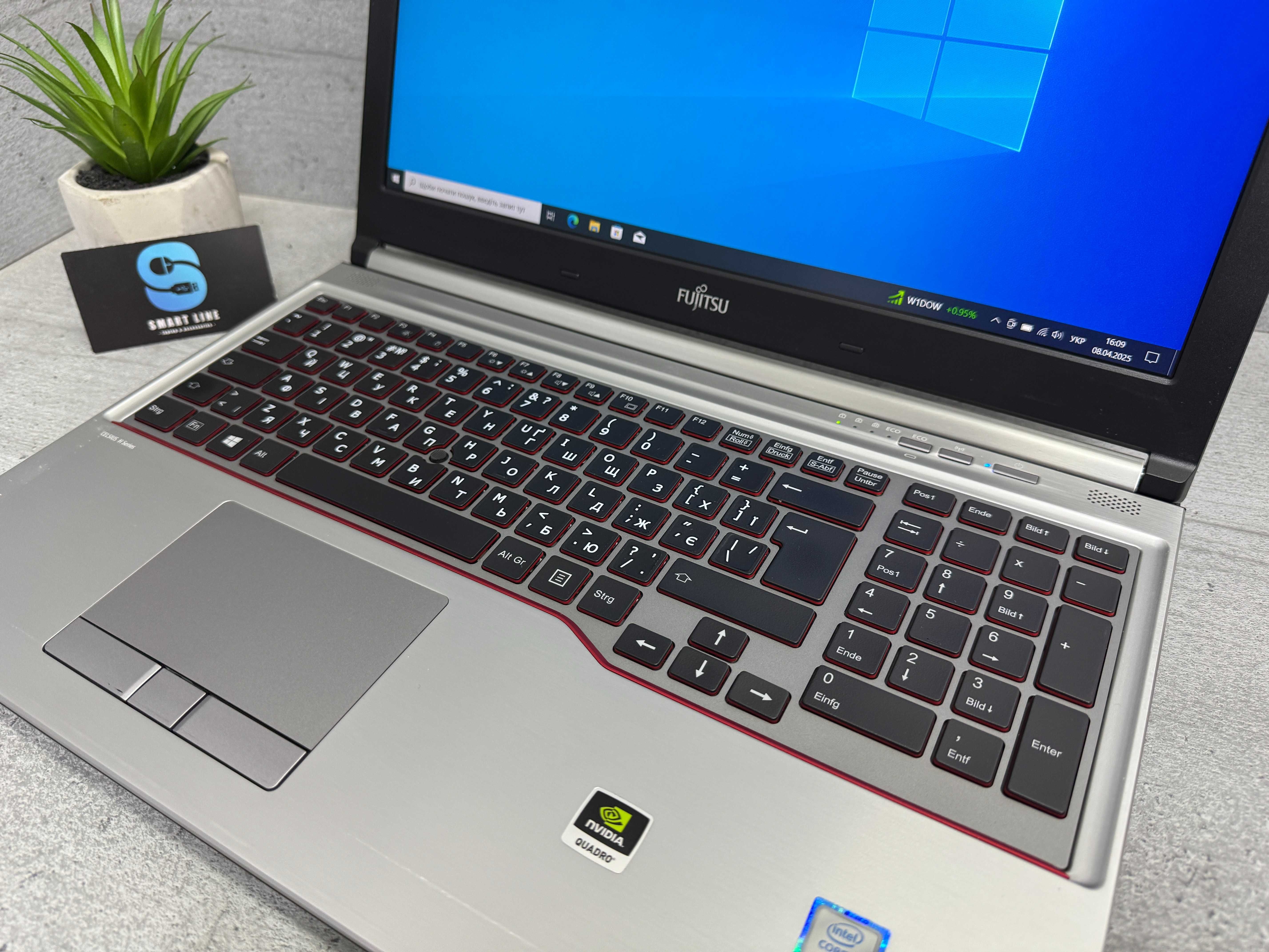 I5-6440HQ/32gb ddr4/Потужний ноутбук Fujitsu H760/512gb ssd/Nvidia