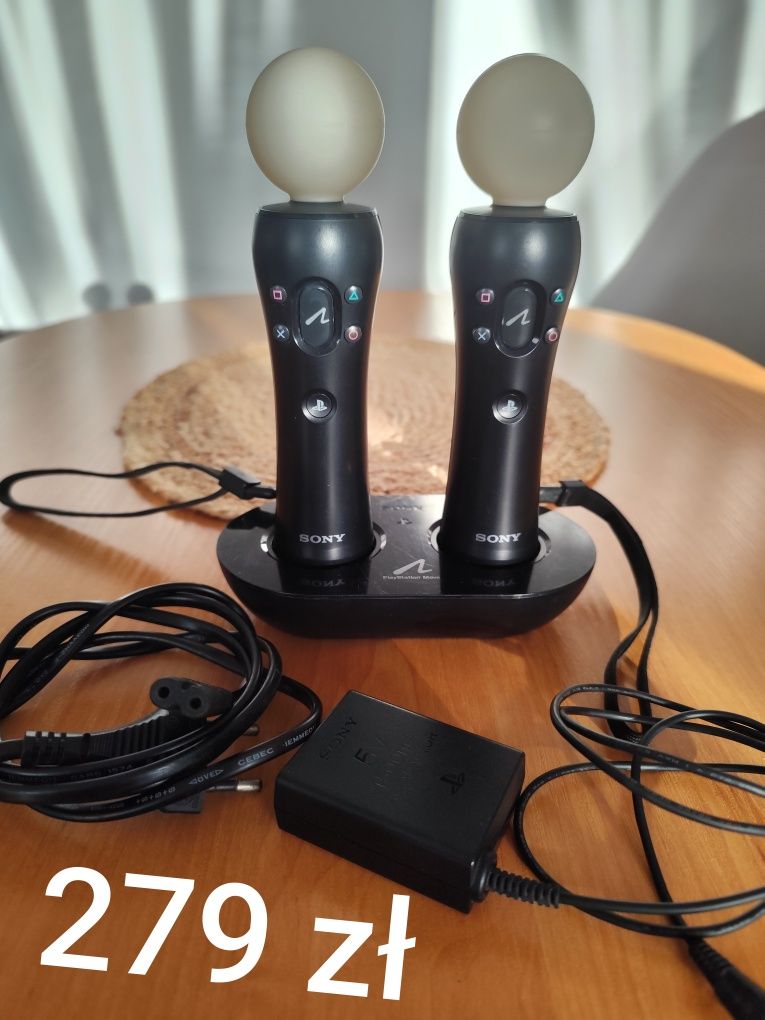 Ps Move Ps3/Ps4+stacja dokująca
