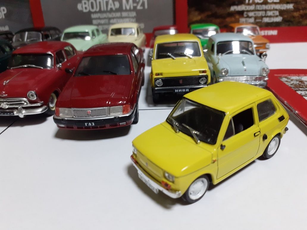 Моделі авто 1:43 ссср автолегенди