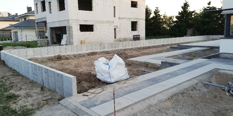 Elka betonowa 700x500x500 murek oporowy, ścianka