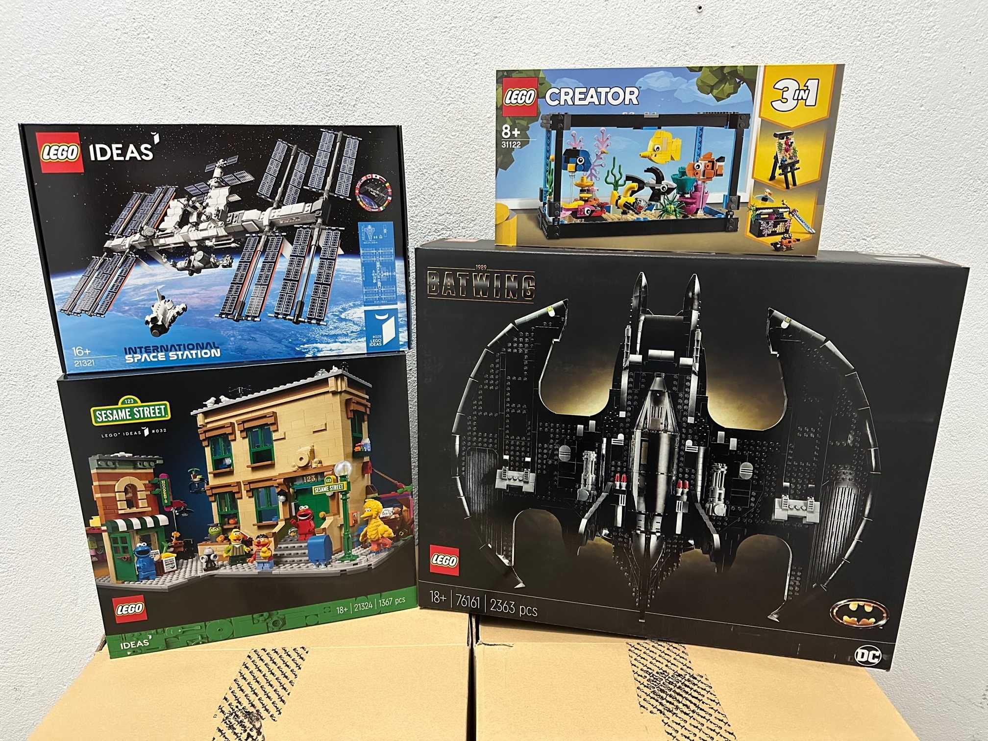 Legos novos e selados