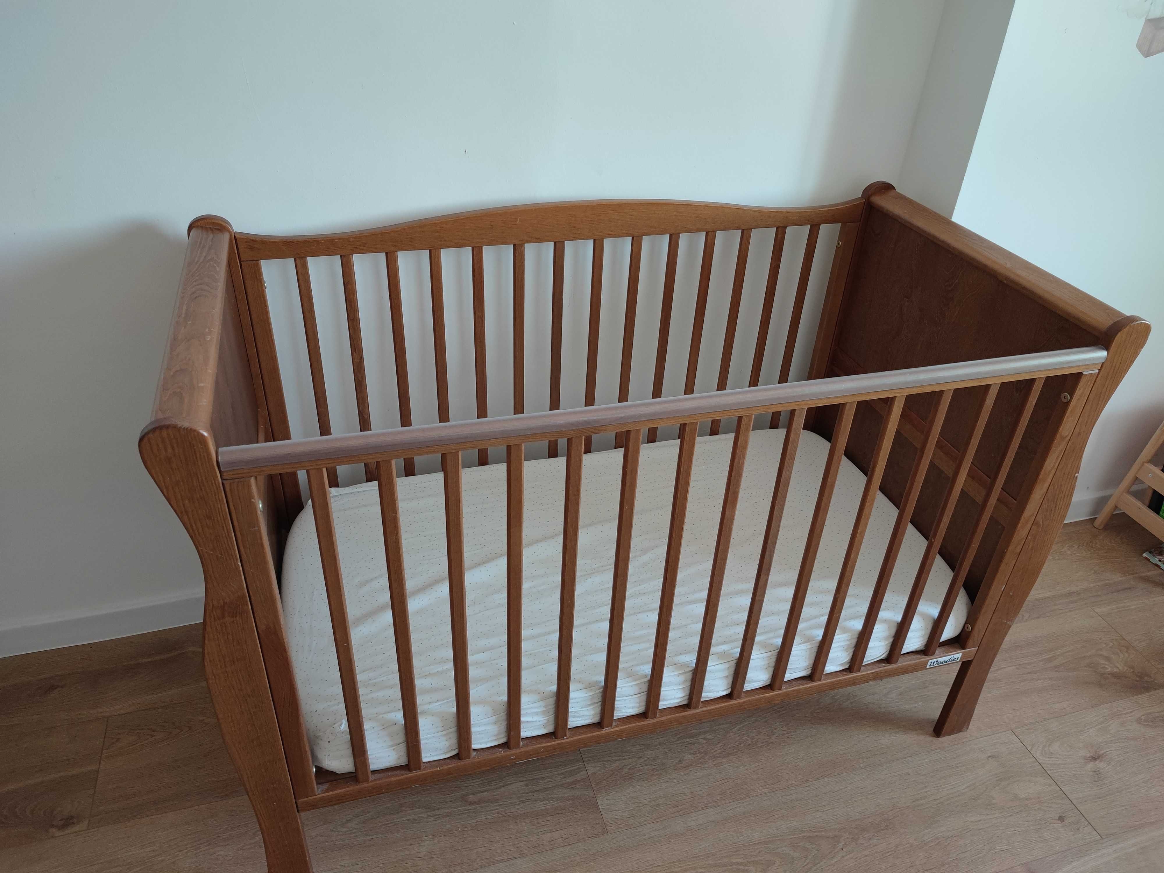 Łóżeczko niemowlęce Noble Cot 120×60 vintage - WOODIES