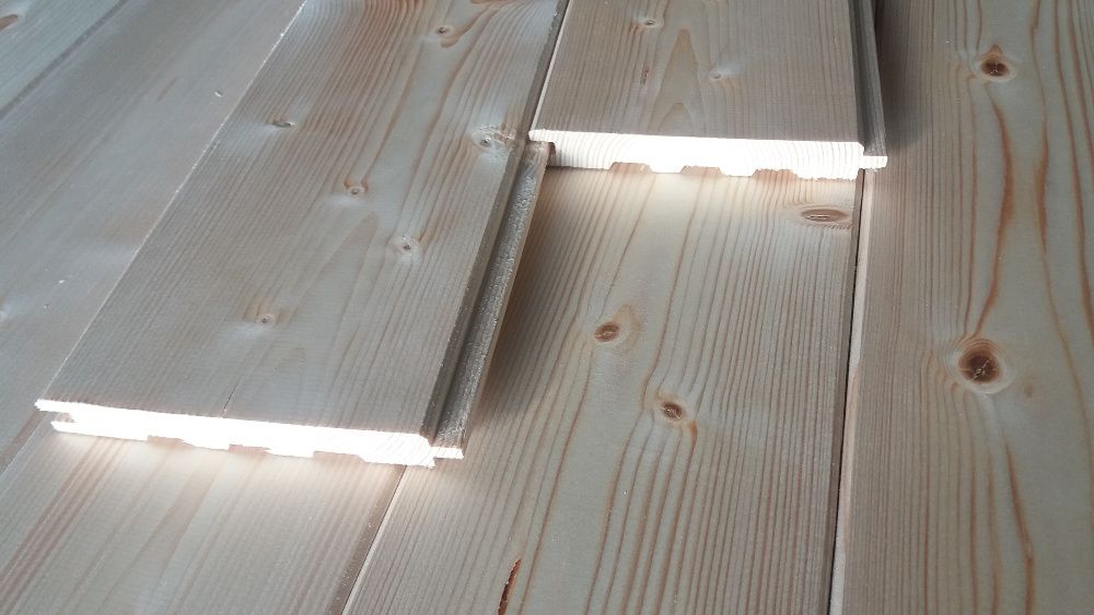 podbitka - deska elewacyjna 19x146 z fazą