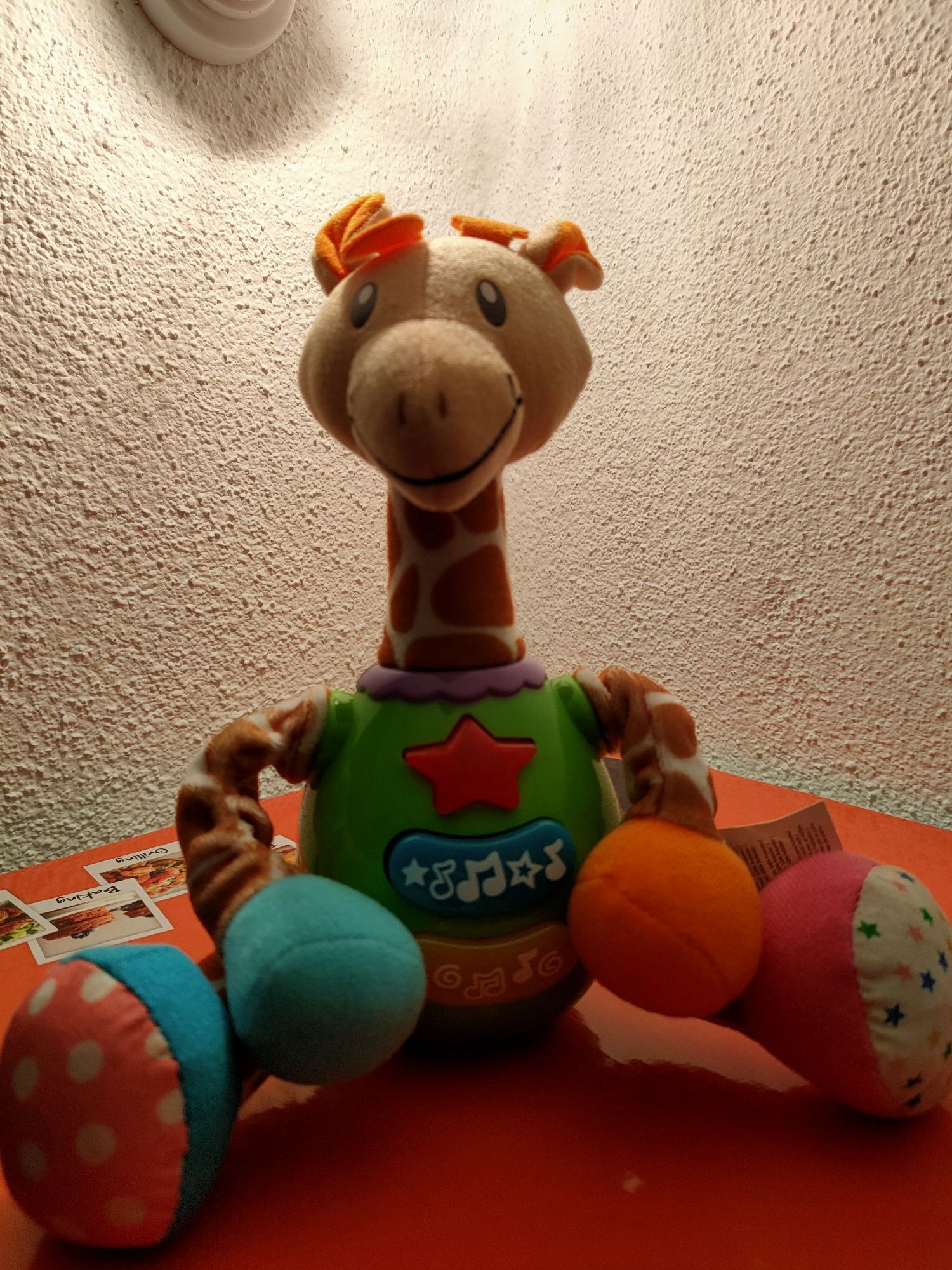 Girafa musical para bebé