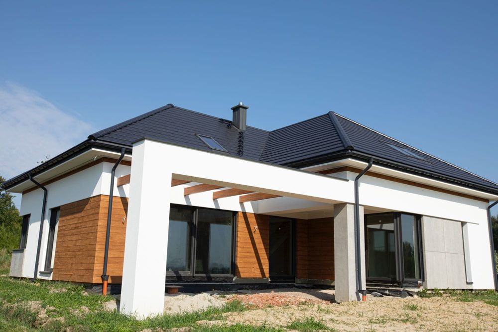 Elewacje tynk sylikonowy deska Bolix beton klinkier Infatec elastolith