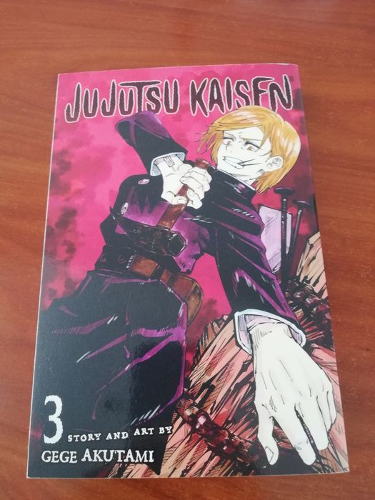 Jujutsu Kaisen Manga Inglês Volumes 3, 19 e 20