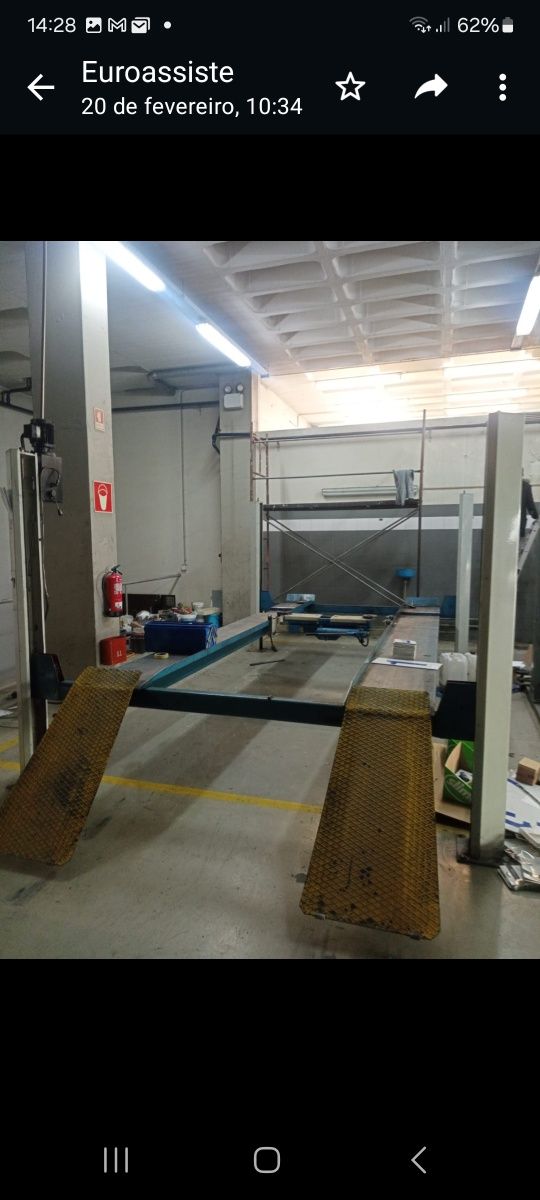 Elevador de 4 colunas