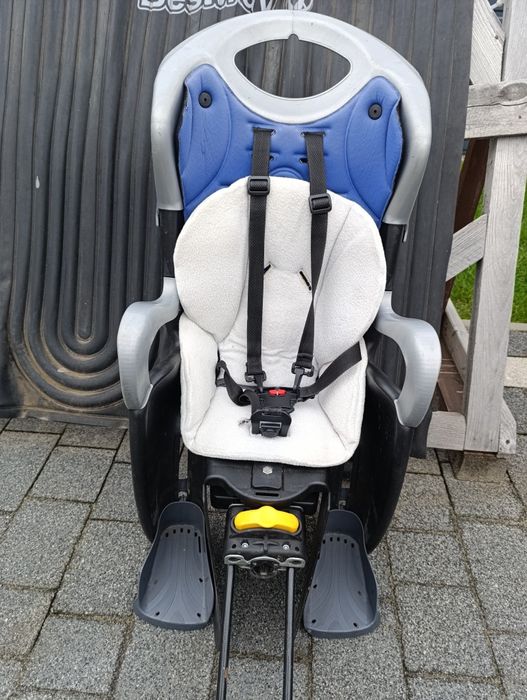 Fotelik  rowerowy jak hamax. Włoski producent. Duży do 22 kg