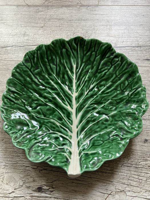 Prtugalska Majolica talerz vintage , lata70’