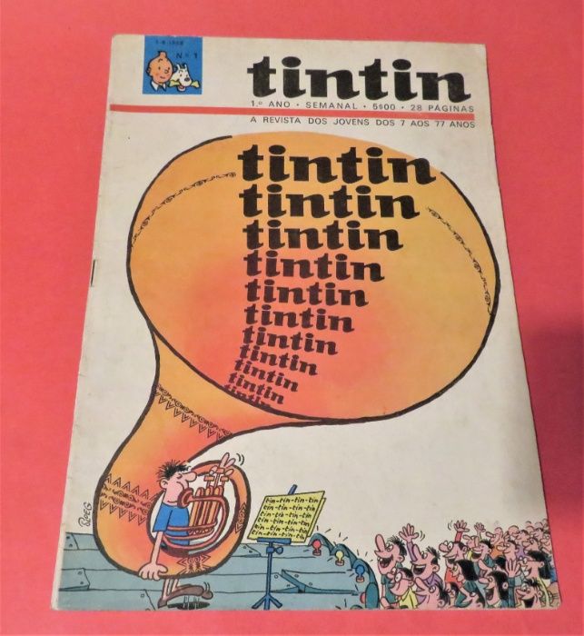 Revistas TINTIN a 0,50€* (todos os Anos). PREÇOS Super-Atraentes!