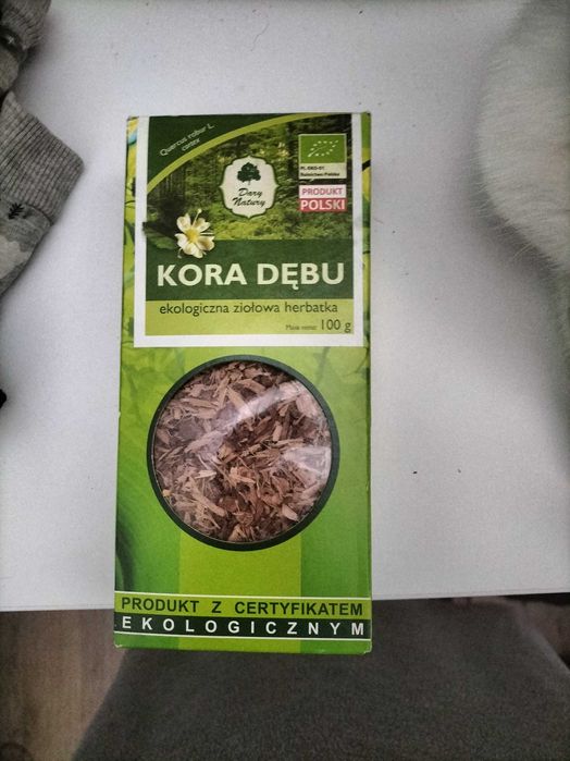 Zioła  kora dębu