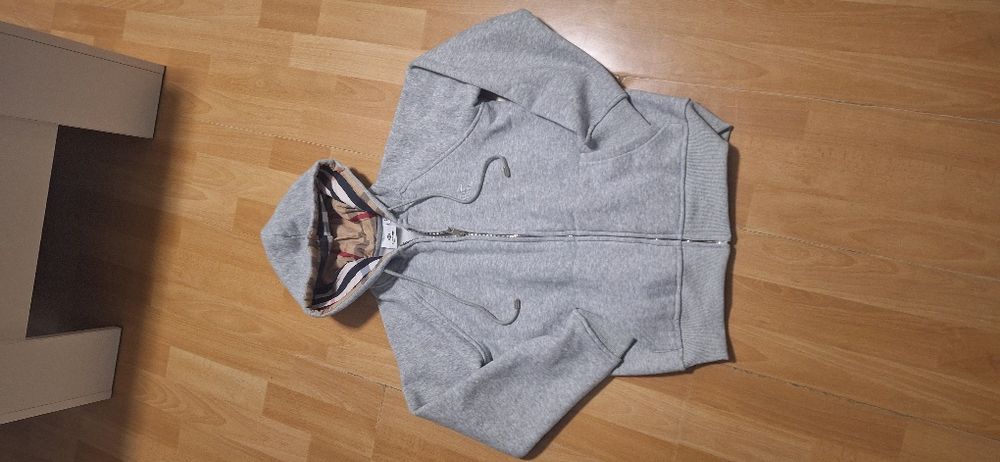 Bluza burbery zip
