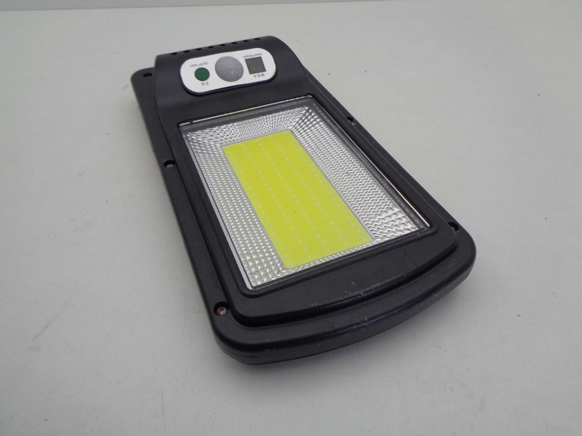 lampa solarna z czujnikiem ruchu i zmierzchu pilot LED ZEWNĘTRZNA nowa