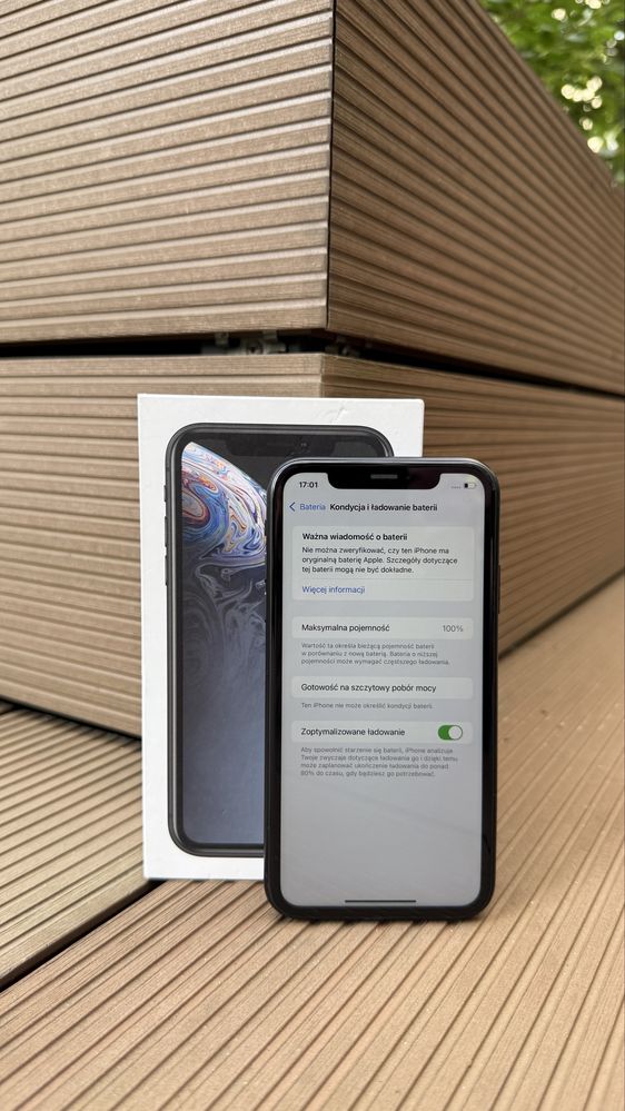 Iphone Xr 64 Gb Black Nowa 100% Bateria