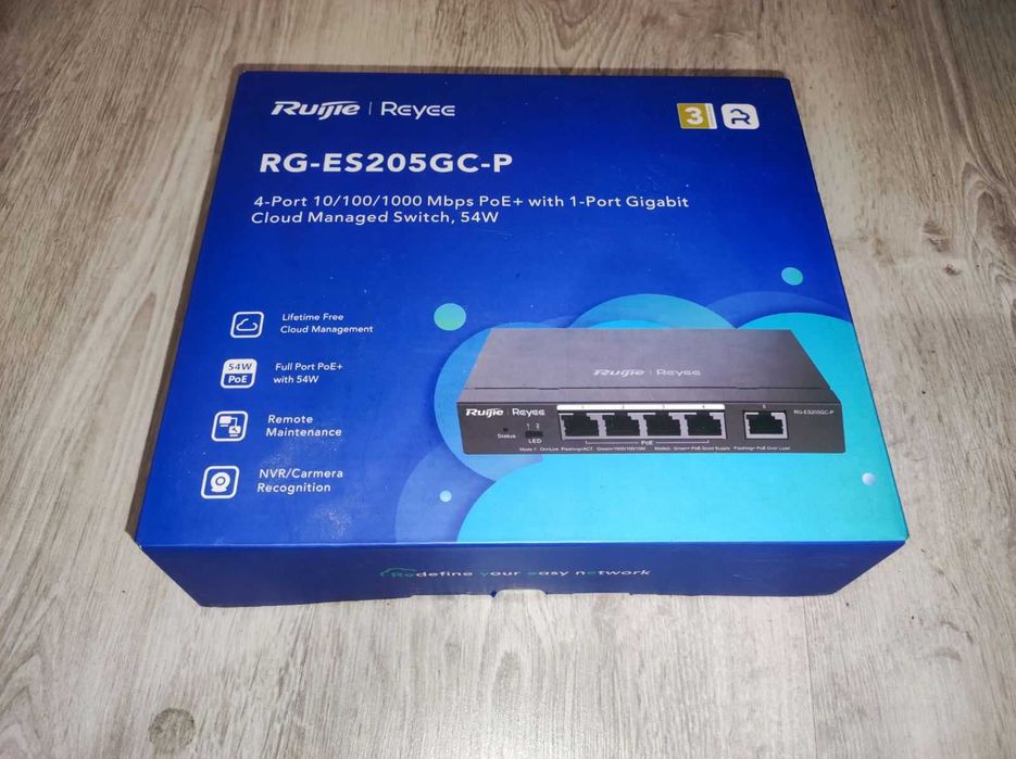 POE комутатор Ruijie RG-ES205GC-P 5портів