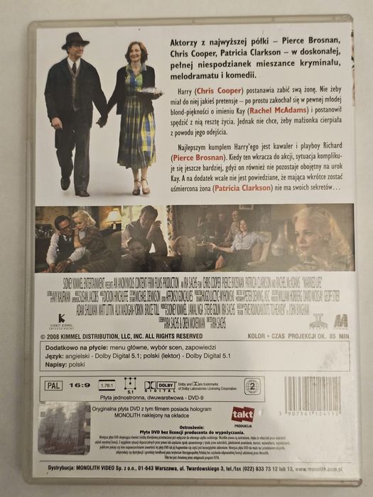 Życie małżeńskie - film DVD - Pierce Brosnan