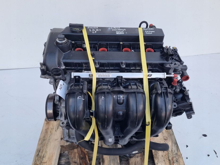 SILNIK KOMPLET Mazda6 Mazda 6 GG 2.0 16V 147KM zmienne fazy 122tyś LF LF17
