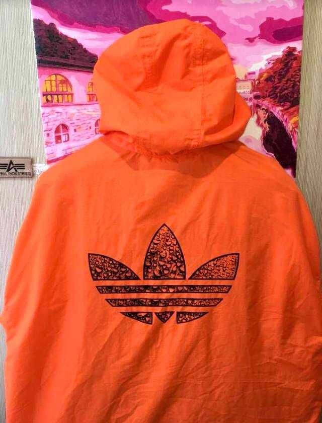 Вінтажна нейлонова куртка анорак Adidas vintage