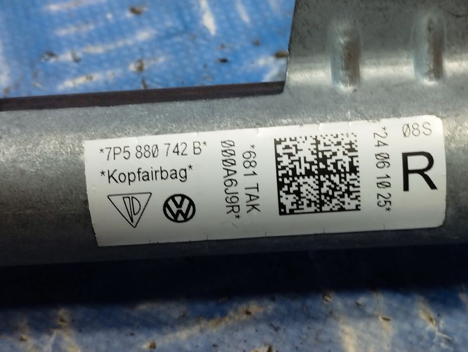 Подушка безпеки бокова Porsce Cayenne 958 Порш Каєн Розборка шторка