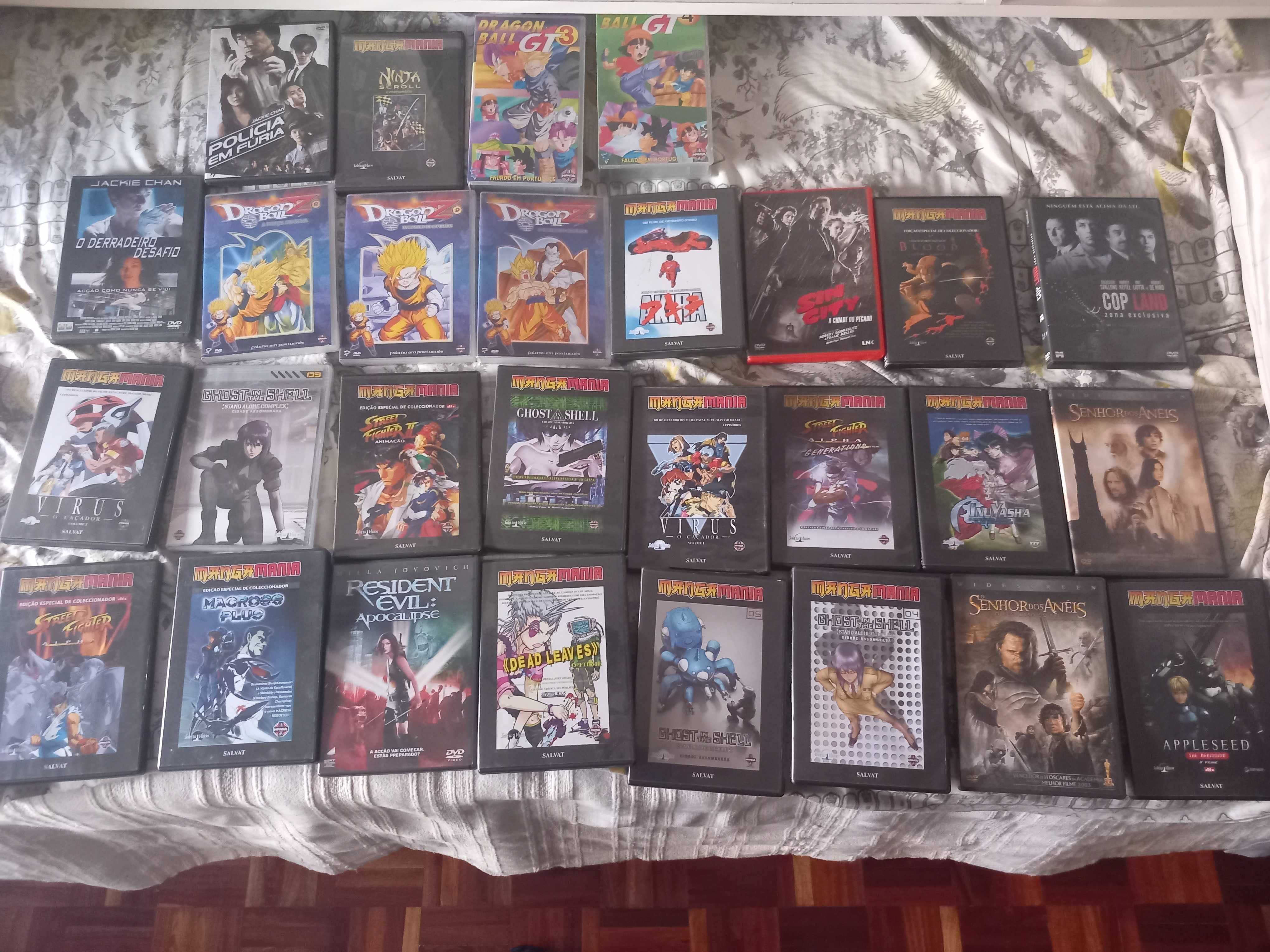 Vendo varios cd´s de anime e filmes