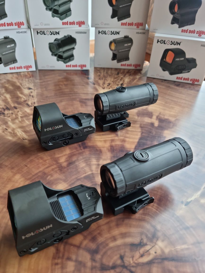 Коліматорний приціл HOLOSUN HS510C & HM3X Combo Set