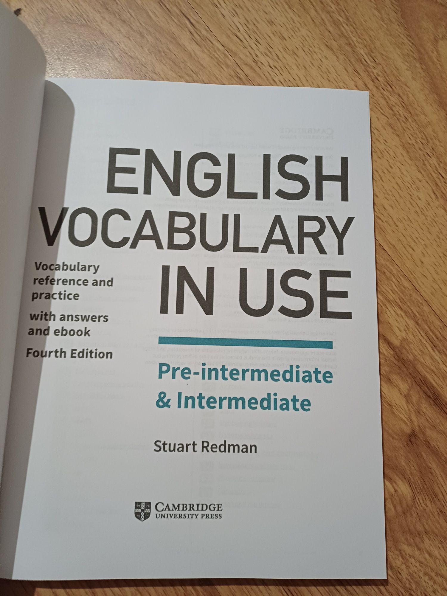 English Vocabulary in Use - 4 books