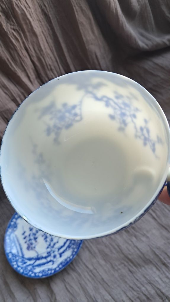 Herbaciany, porcelanowy komplecik dla dwojga