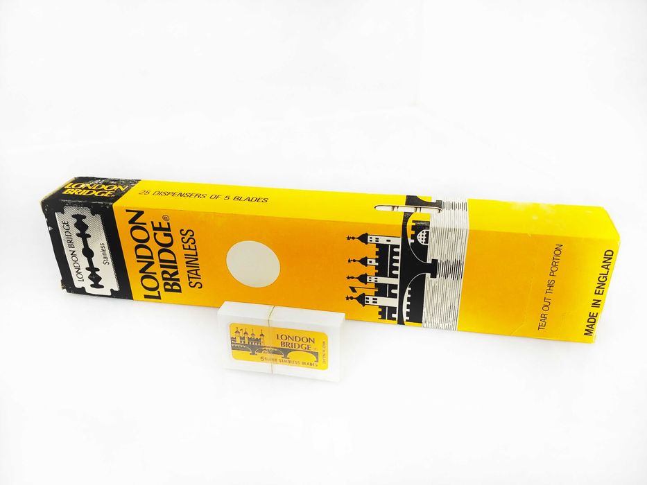 LONDON BRIDGE - żyletki vintage