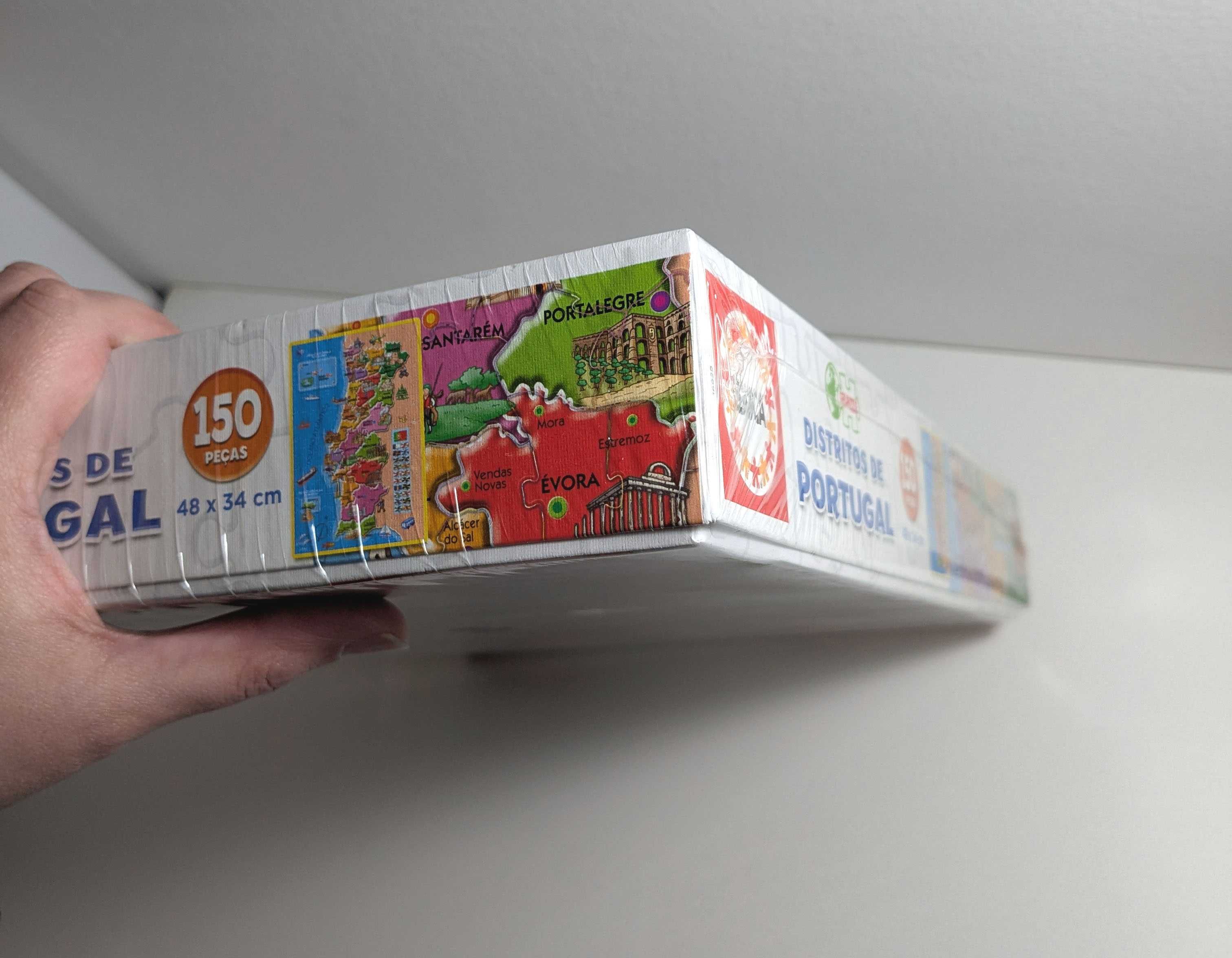 Puzzle “Distritos de Portugal” (+ 6 anos) NOVO