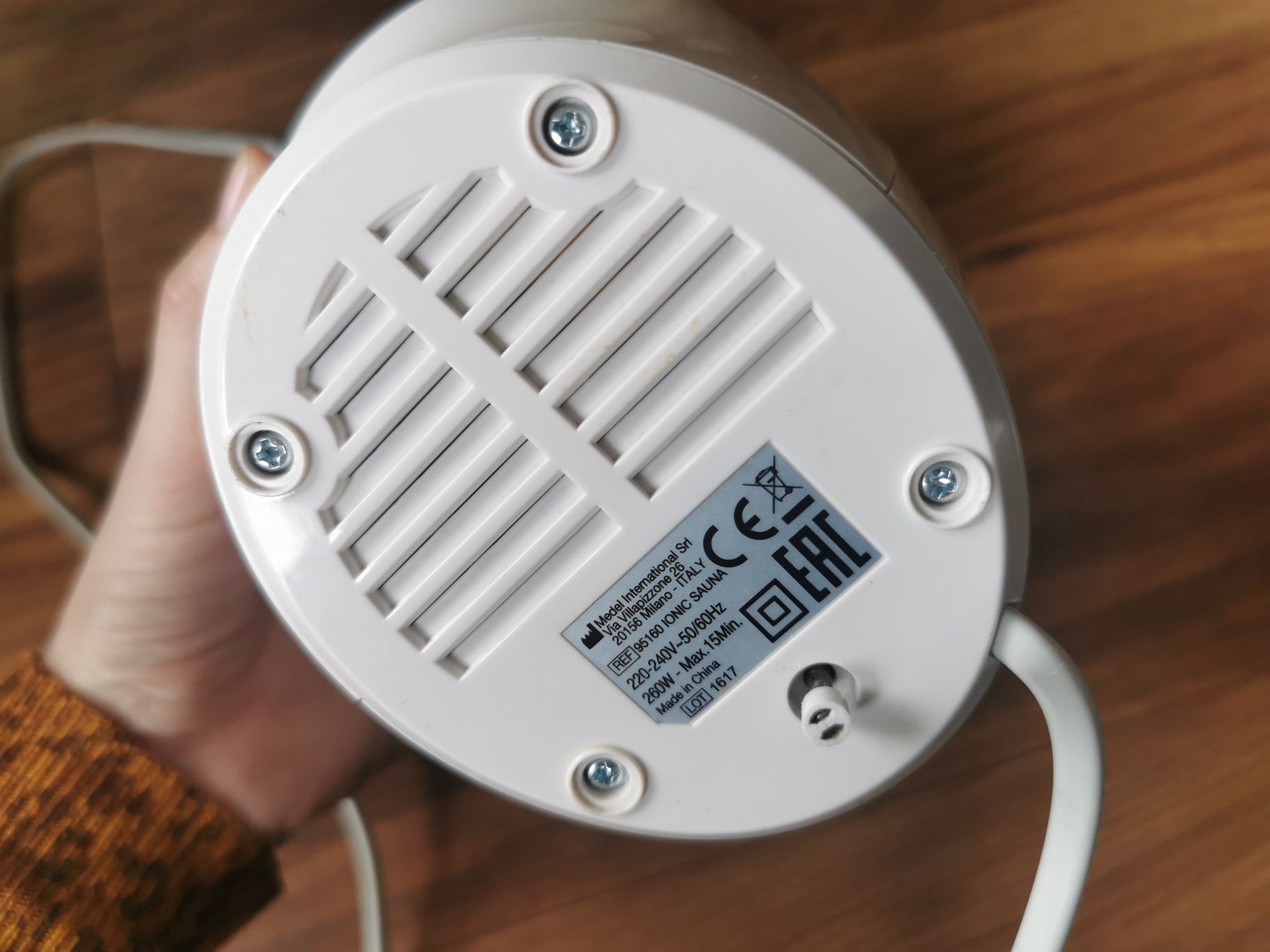 Sauna jonowa medel