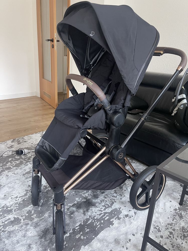 Коляска Cybex Priam Roza Golg 2в1