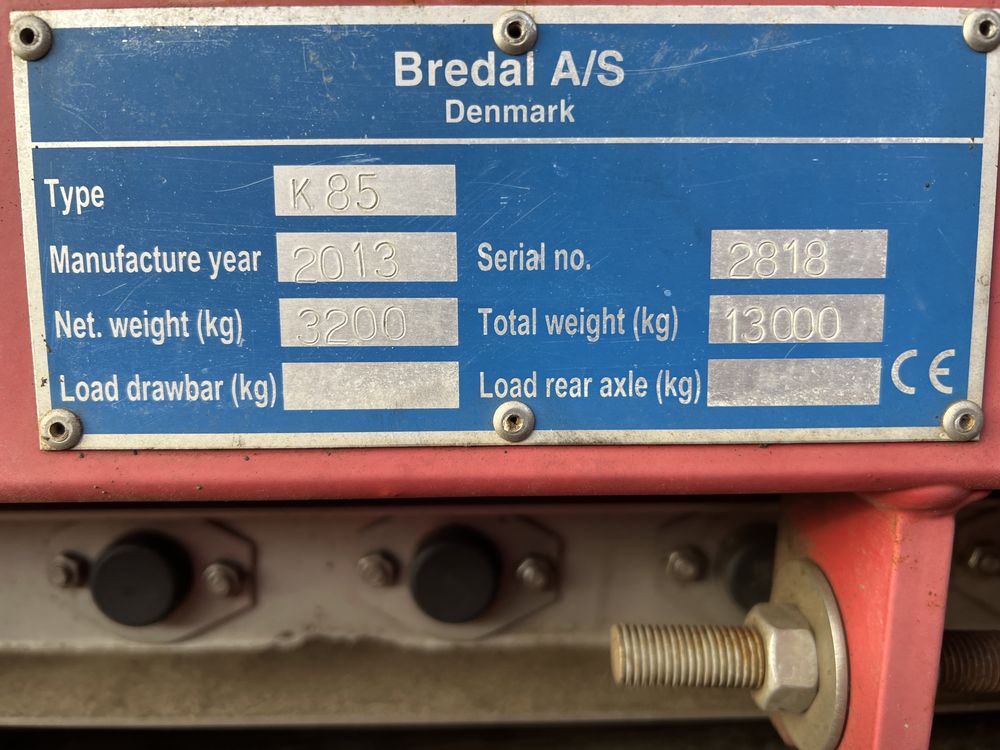 Rozsiewacz bredal k85