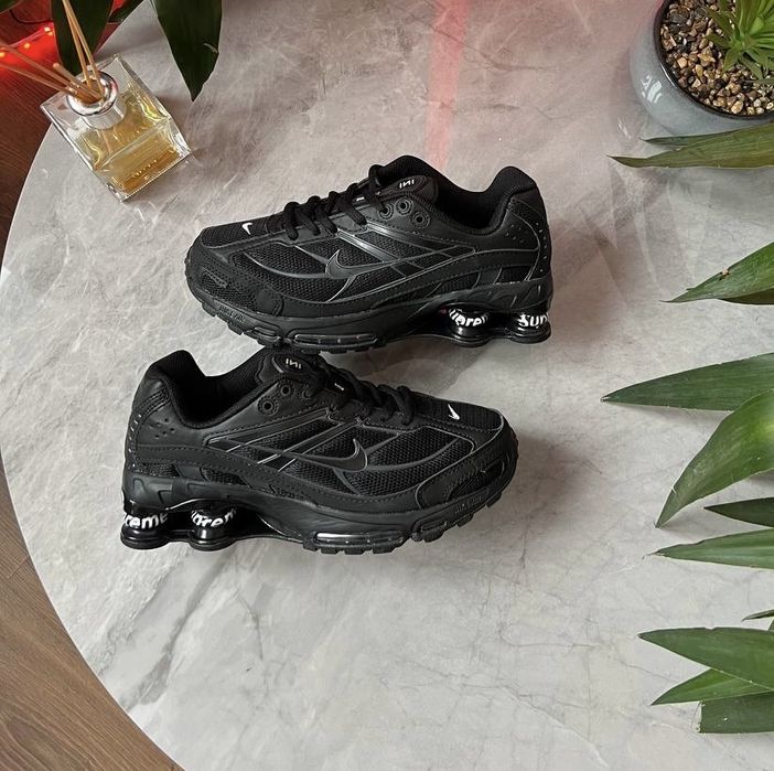 36-45 розміри‼️ Кросівки Nike Shox TL Triple Black найк шокс чорні