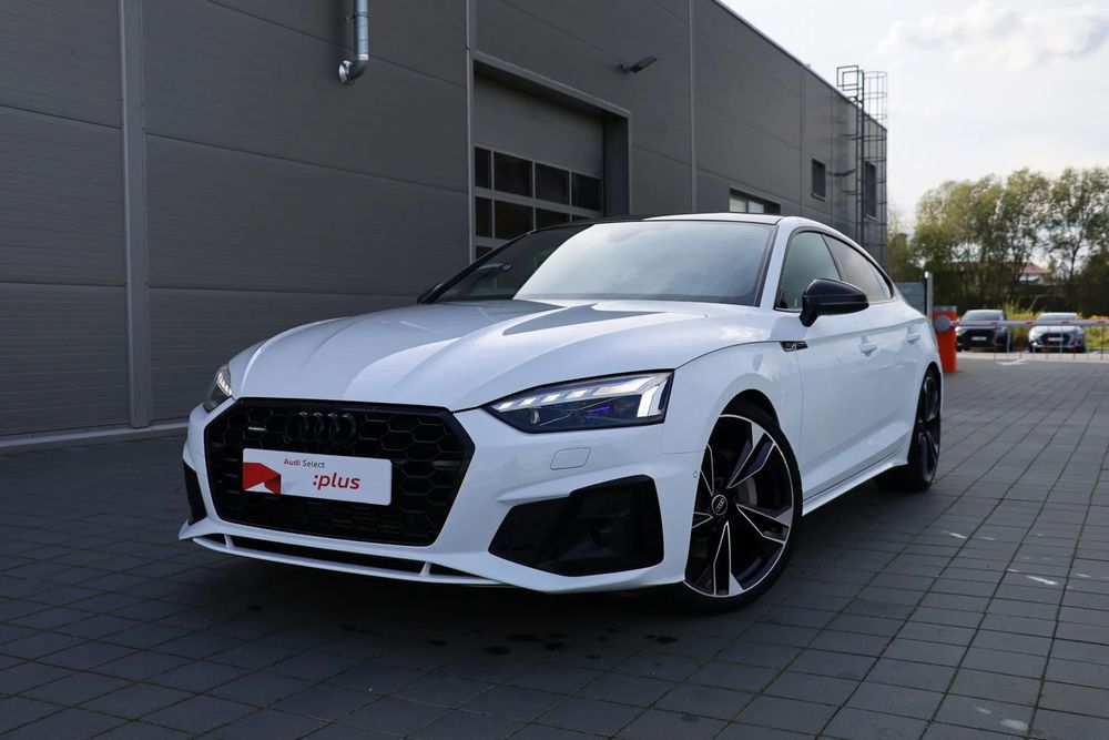 Audi A5 Sportback | MATRIX | Sline | Panorama | B&O | Czerń Plus | Ambietne Plus | PL |