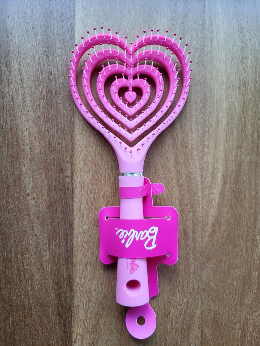 Escova de Cabelo Coração - Barbie
