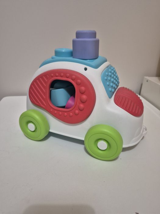 Miękkie klocko z sorterem auto