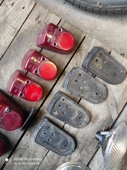 Lampa tył Romet Komar motorynka ogar klosz guma 7.130