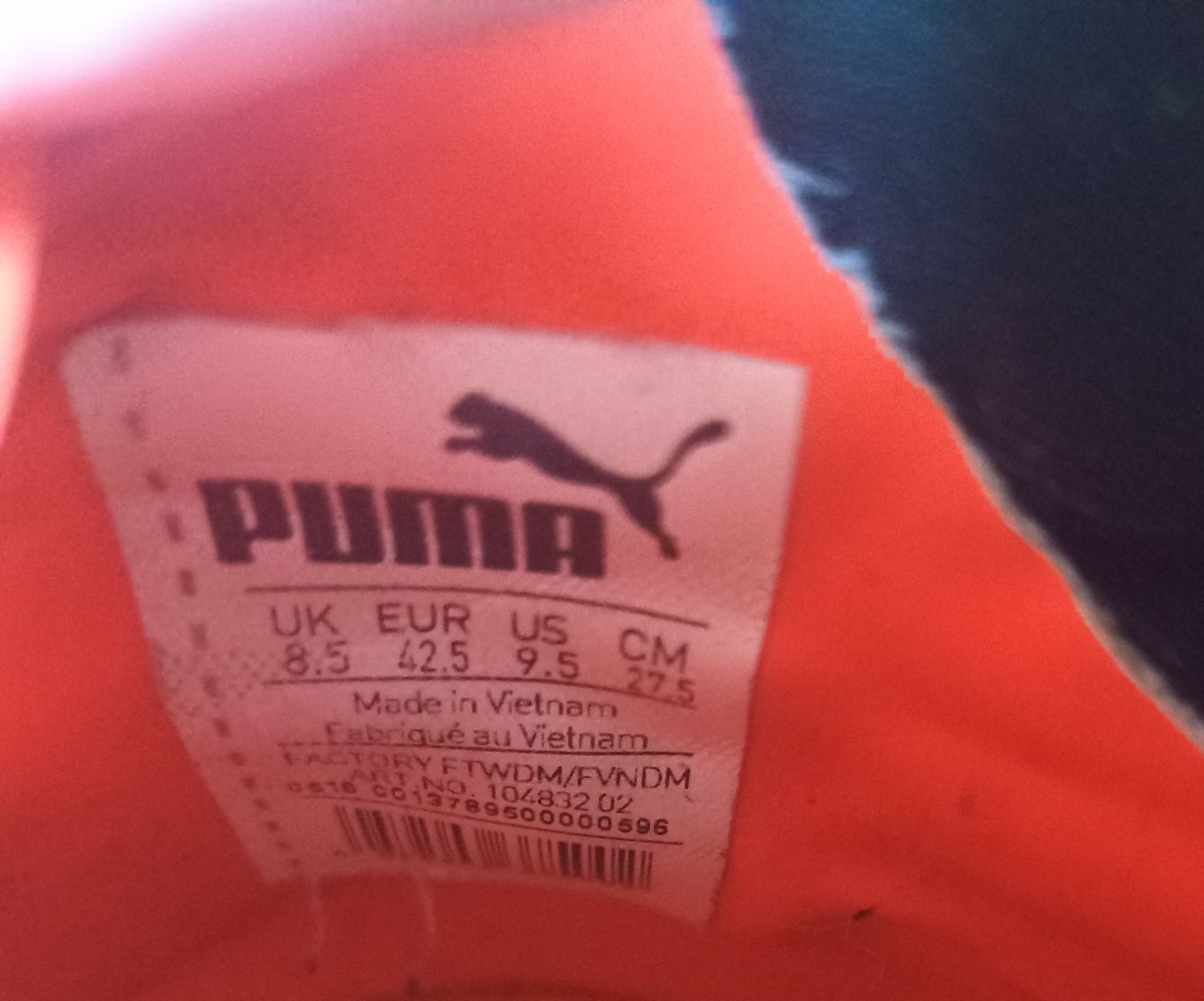 Продам футбольные бутсы "Puma"