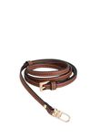 Ремінь Longchamp Leather Shoulder Strap Cognac\Gold