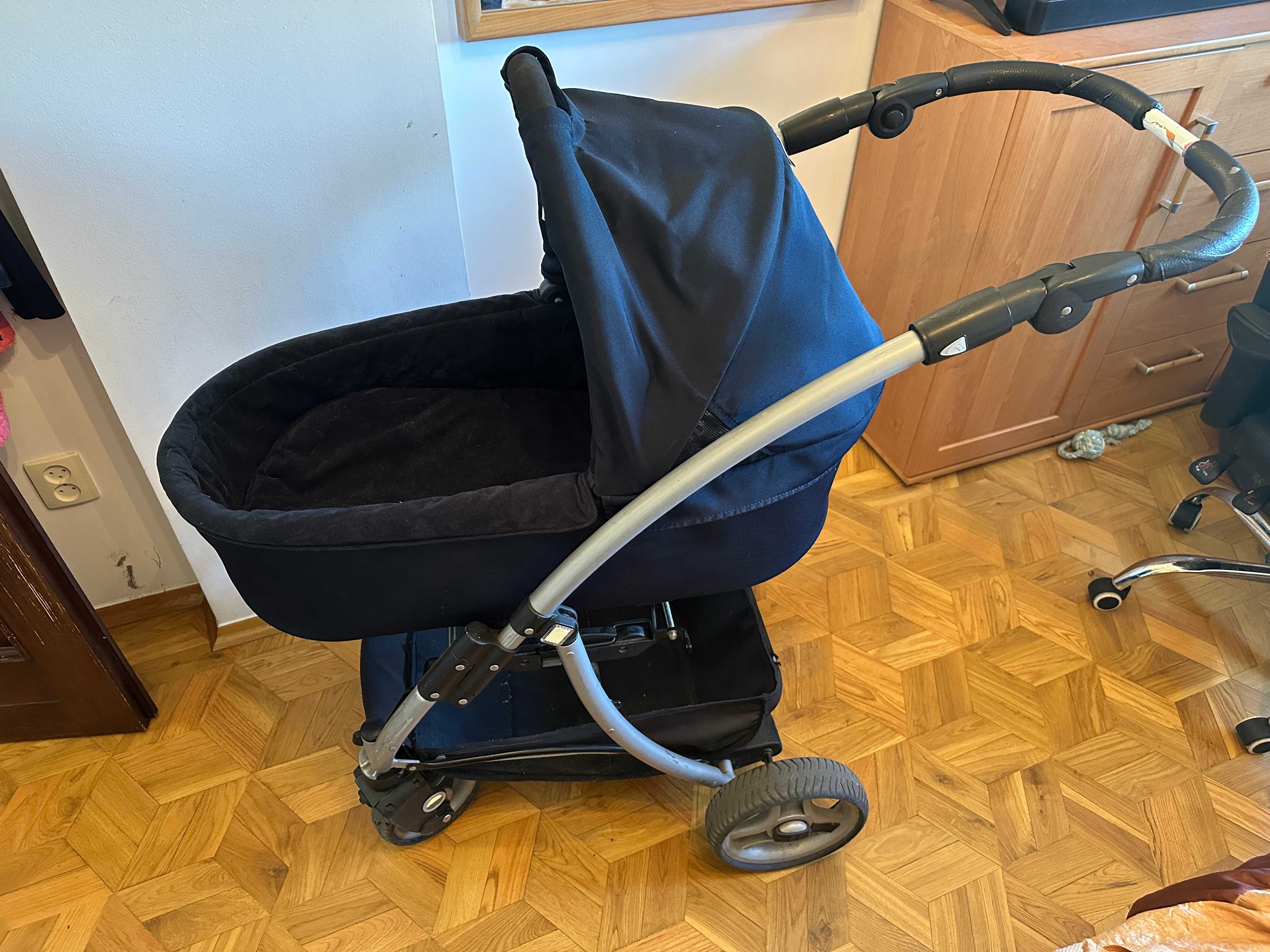 Wózek spacerówka + gondola Teutonia Lambda