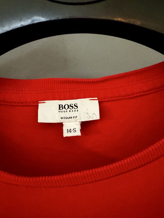 Koszulka Boss T-Shirt czerowny S Regular Fit