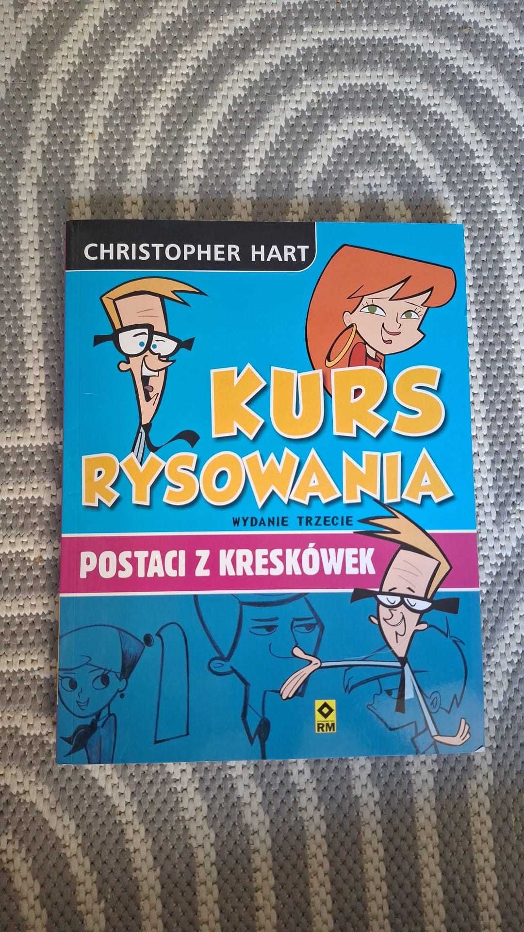 Kurs Rrysowania Postaci z Kreskówek Christopher Hart Nauka Rysowania