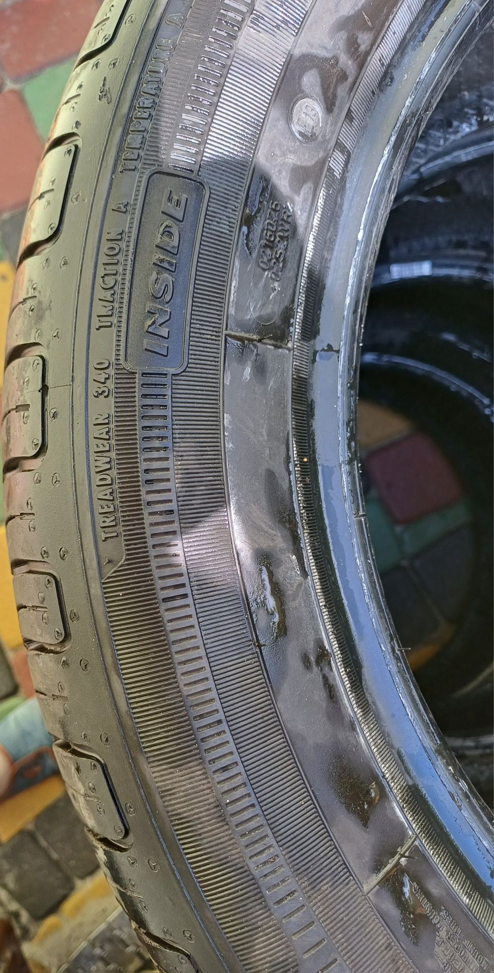Шини 225/55 R 17 101W Good year Inside A500 jcrr .б/в комплект
