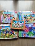 Puzzle strażak sam pidżamersi psi patrol dalmatyńczyki  dora