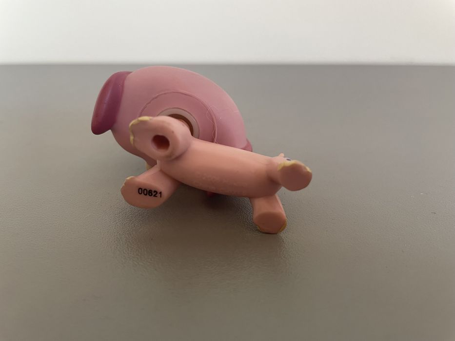 Littlest Pet Shop #1306 Unikat Rzadki Różowy Jamnik
