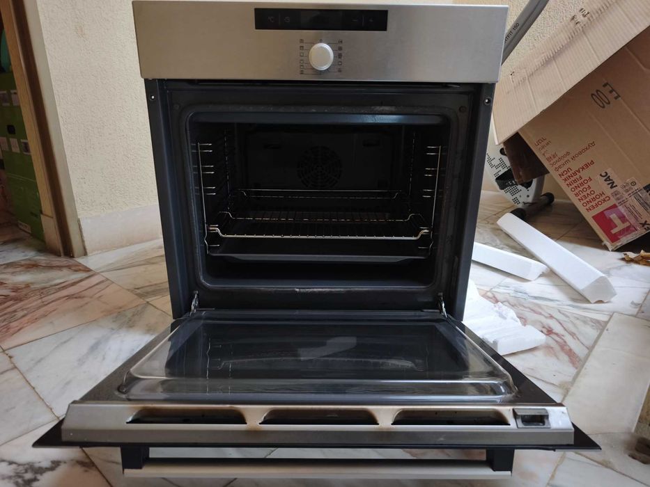 Forno Pirolítico Bosch de Aço Inoxidável Multifuncional 60cm