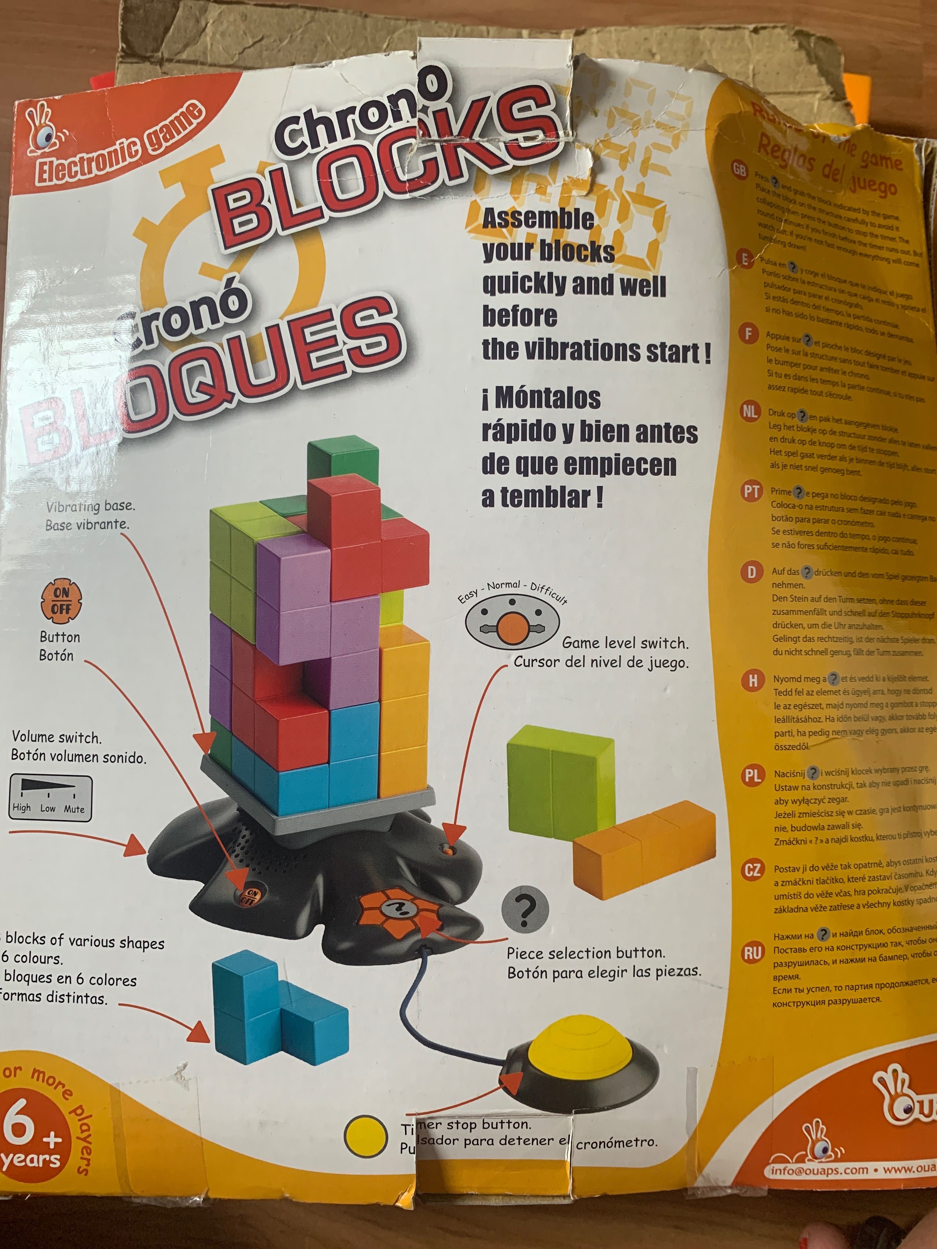 Gra Chrono Blocks, Tetris