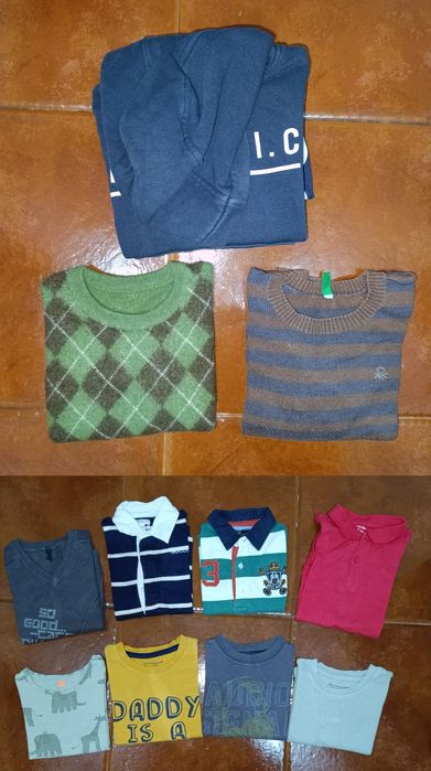 Roupa menino 12-18 meses 80 peças Negociável